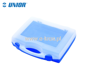 Skrzynka plastikowa do kluczy nasadowych Unior
