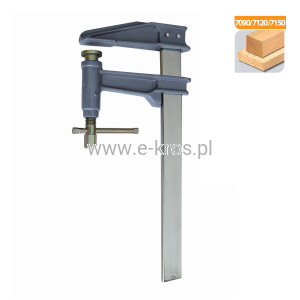 Ścisk stolarski 1200x150mm