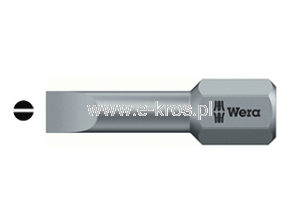 Końcówka płaska 1.6x8.0/25mm TORSION TZ Wera