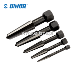 Zestaw wykrętaków dwuostrzowych 5-20mm 5szt Unior