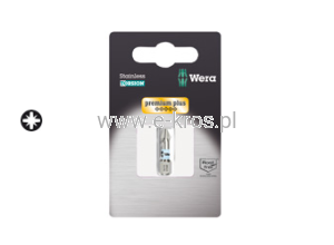 Końcówka PZ1/ 25mm Inox Torsion TS SB Wera