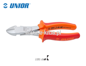 Szczypce tnące boczne 200mm wzmocnione VDE Unior