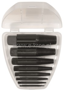 Zestaw wykrętaków do śrub M3-45 8szt.