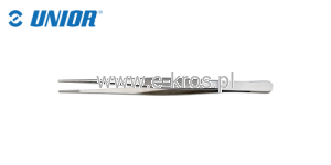Pinceta precyzyjna prosta 160mm Unior