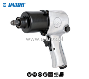 Klucz udarowy pneumatyczny 1/2"  814Nm Unior