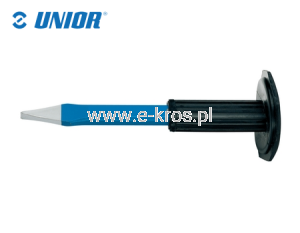 Przecinak ślusarski z osłoną dłoni 250mm Unior