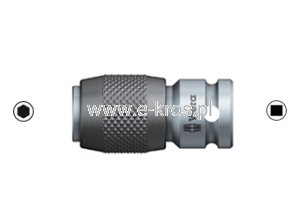 Adapter do bitów 1/4''x30mm kwadrat 1/4'' Wera