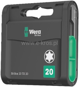 Zestaw końcówek Bit-Box TX 20x25mm 20szt. 