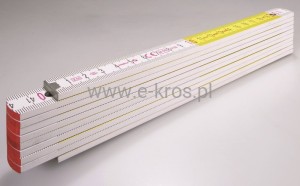 Miara składana drewniana nieokuta 2m typ 717