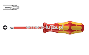 Wkrętak krzyżowy VDE PH2x100mm 162 i Wera