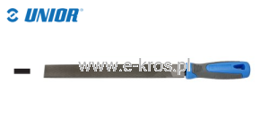 Pilnik płaski z rękojeścią półgładzik 150mm Unior