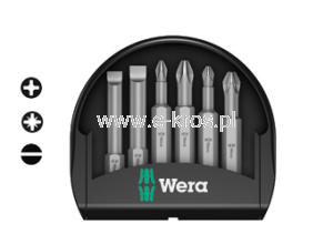 Zestaw końcówek Mini-Check 50mm 6szt. Wera