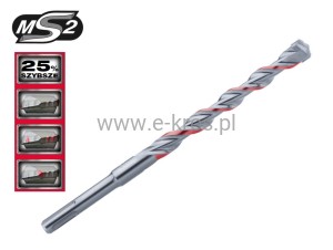 Wiertło SDS+ MS2  8,0x350x400mm Milwaukee