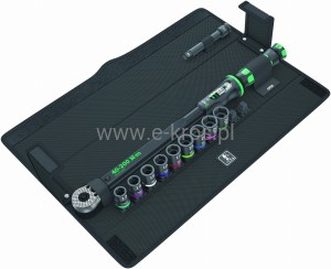 Klucz dynamometryczny  Click-Torque + klucze nasadowe Wera