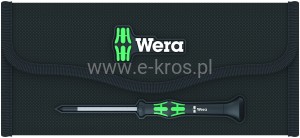 Etui tekstylne Kompakt Micro ESD 12el. Wera   
