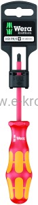 Wkrętak krzyżowy VDE PH/S 2x100mm na blistrze Wera 