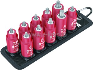Zestaw końcówek nasadowych 10szt. Zyklop 3/8"  Wera