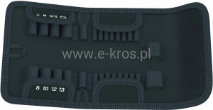 Etui tekstylne Kraftform Kompakt Zyklop Speed 1/4" Wera 