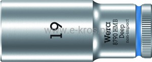 Końcówka nasadowa wymienna 19.0x64mm Deep Wera 
