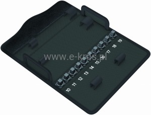 Etui tekstylne Kraftform Micro 12el.  Wera 