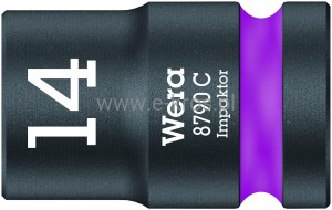 Klucz nasadowy 1/2'' Impaktor C 14x38mm Wera