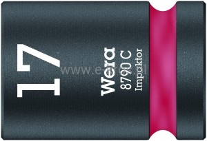 Klucz nasadowy 1/2'' Impaktor C 17x38mm Wera 