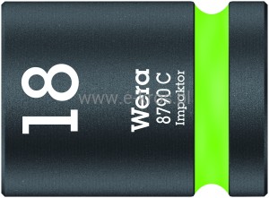 Klucz nasadowy 1/2'' Impaktor C 18x38mm Wera 