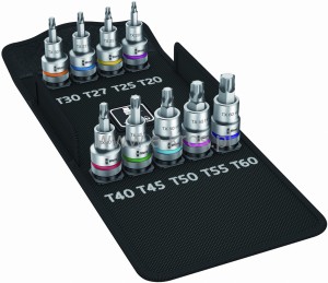 Zestaw nasadek 1/2" TORX HF 1 9szt. Wera 