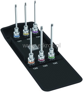 Zestaw nasadek 1/2" TORX HF 2 6szt. Wera 