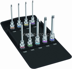 Zestaw nasadek 1/2" TORX HF 3 9szt. Wera  
