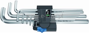 Klucze imbusowe Hex-Plus L 9szt. Wera