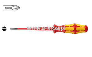 Wkrętak płaski VDE 0.6x3.5x100mm 160 iS Wera