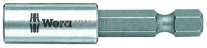 Uchwyt uniwersalny z magnesem 1/4''x50mm Inox Wera