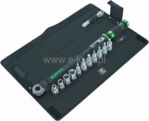Zestaw narzędzi z kluczem dynamometrycznym Click-Torque 40-200Nm 13 el. Wera 
