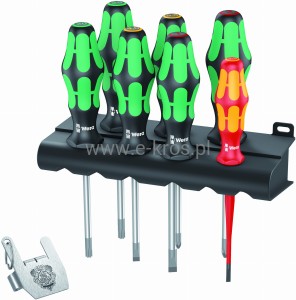 Zestaw wkrętaków Kraftform Heavy Metal 1 7szt. Wera