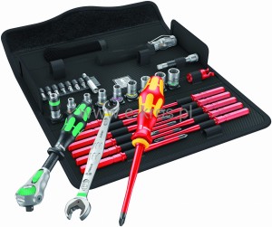 Zestaw narzędzi do prac konserwacyjnych  Kraftform W1 35 el. Wera