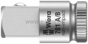 Adapter do nasadek z 1/4'' na 3/8'' 781 A/B Wera