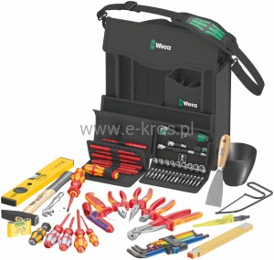 Zestaw narzędzi dla elektryków 73 el. Wera