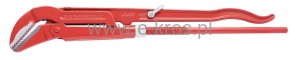 Klucz do rur 45° 555mm z uchwytem Unior