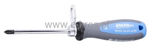 Wkrętak krzyżowy PH1x80mm TBI z uchwytem Unior
