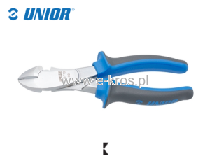 Szczypce tnące boczne 200mm wzmocnione chrom Unior