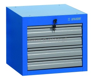 Szafka narzędziowa do stołu 475x660x430mm z 4 szufladami Unior