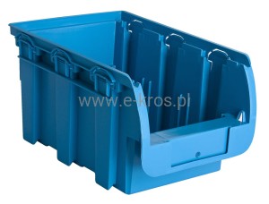 Pudełko plastikowe do stołu warsztatowego 330x200mm 3 szt. Unior 
