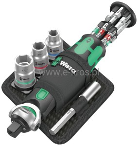 Grzechotka Zyklop Pocket Imperial 8009 zestaw 18el. Wera