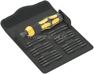 Zestaw Kraftform Kompakt 900 Set 1 z wkrętakiem udarowym 19el Wera