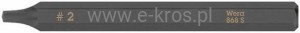 Końcówka kwadratowa 2x70mm 868 S Wera