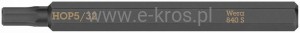 Końcówka imbusowa 5/32" x 70mm 840 S Wera