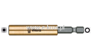 Uchwyt uniwersalny z magnes. 1/4''x 75mm miedz