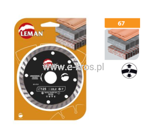 Tarcza diamentowa dach./ceg./bet. 230x22,23 wys.7