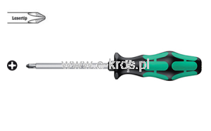 Wkrętak krzyżowy PH2x100mm zabierak Plus300 Wera